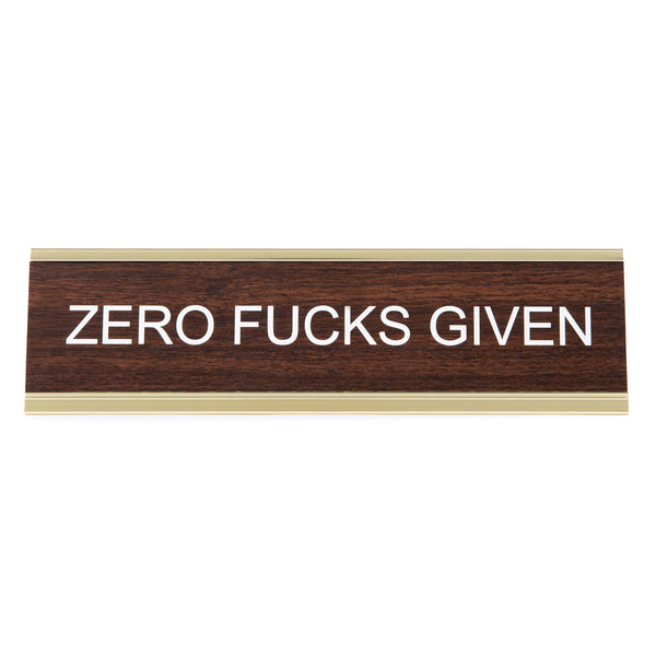 Zero F**KS Given - Sale
