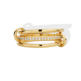 Gold Triple Band Ring