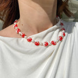 Yin Yang Freshwater Pearl Necklace