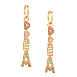 DREAM Charm Hoops - Sale