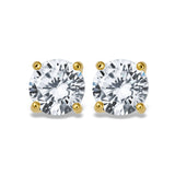 Gold 3ct Stud Earrings