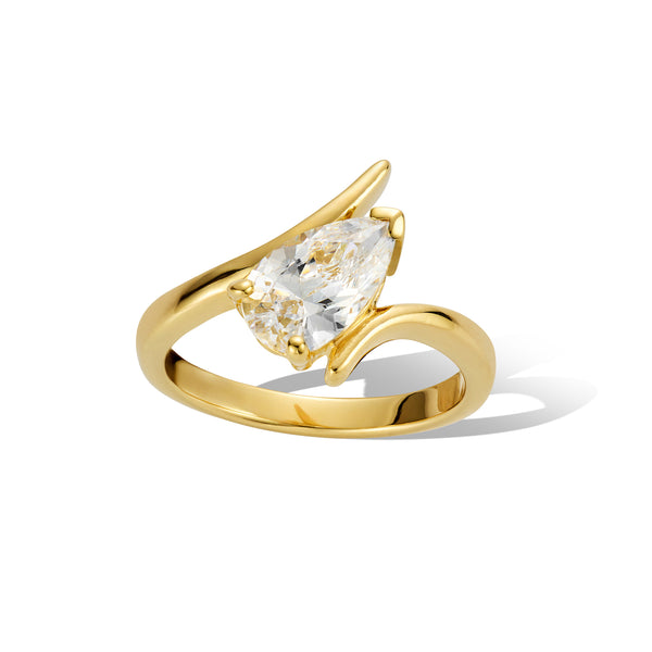 Pointy Pear Ring