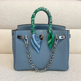 silver handbag accessory