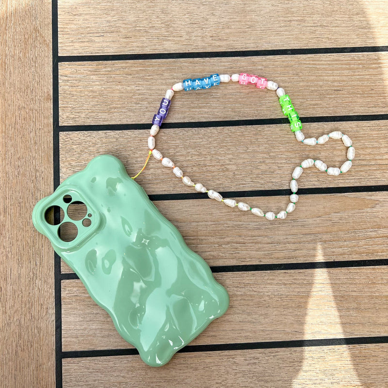 You Have Got This Freshwater Pearl Phone Charm - Sale