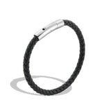 PU woven leather bracelet