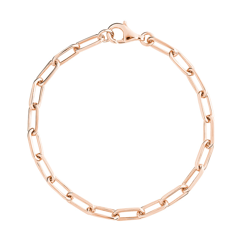 Rose Gold Small Link Chain Bracelet