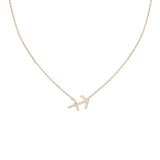 Sagittarius zodiac necklace by Rosie Fortescue Jewellery — demi-fine star sign pendant necklace UK
