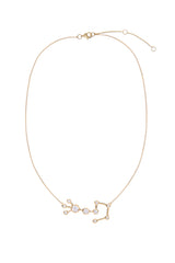 Scorpio Zodiac Gold Constellation Necklace